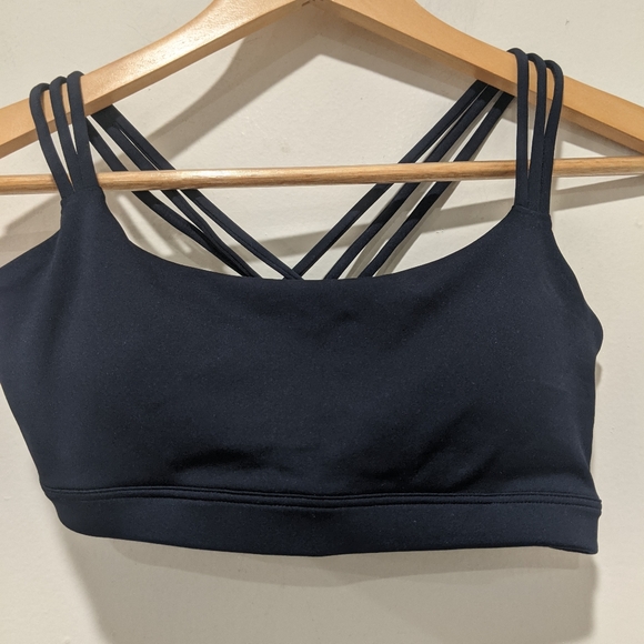 NEW GAP Navy Eclipse Sports Bra - Picture 5 of 12